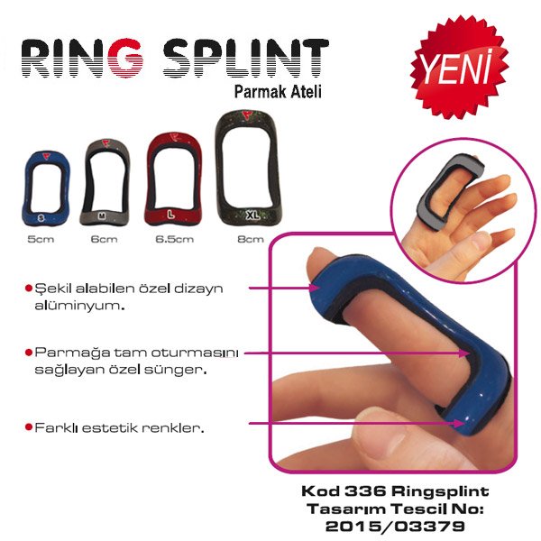 VARİTEKS Ring Splint Parmak Ateli